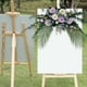 thumbnail image 5 of Fondo decorativo floral artificial Arreglo central multiusos para Violeta, 5 of 7