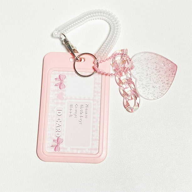 Pink bus keychain sale