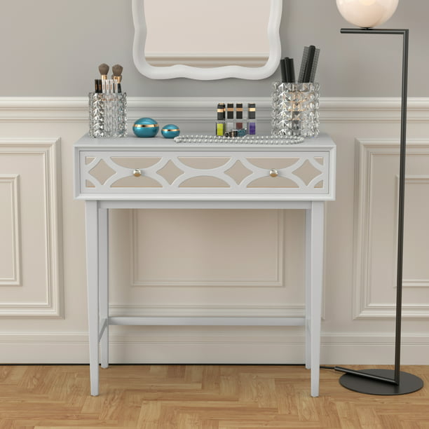 Cozayh Modern Contemporary Clean Lined, Vanity Console Table