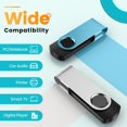 thumbnail image 4 of Unidad flash Kepmem USB 2.0 de 32 GB, paquete de 10 con cordones, 4 of 7