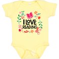 thumbnail image 3 of Inktastic Book Lover I Love Reading Girls Baby Bodysuit, 3 of 5
