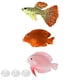 thumbnail image 5 of 3 piezas de simulación de peces tropicales para paisajismo, decoración de peces ángel guppy falsos para acuario., 5 of 14