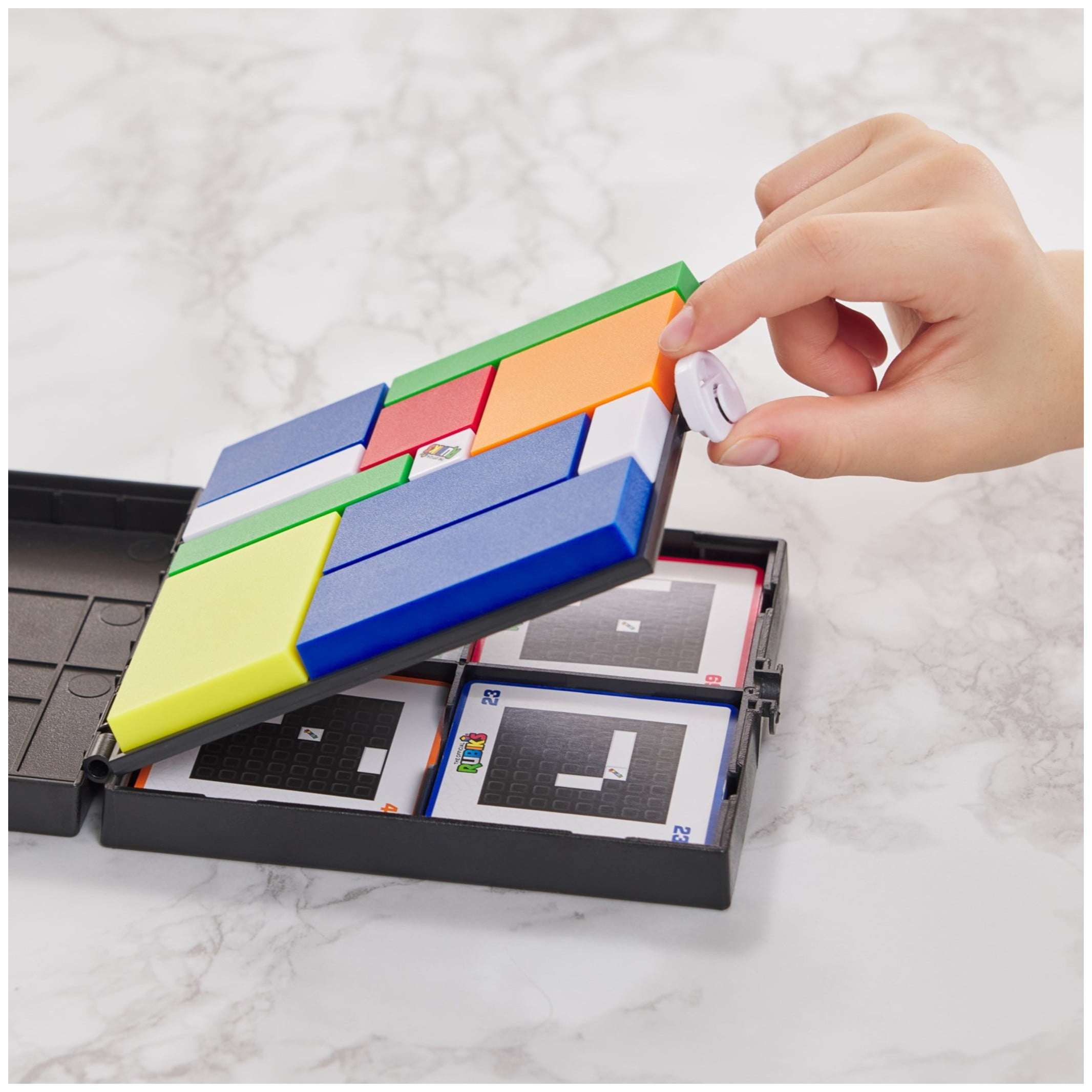 Rubik’s Cube Gridlock, Problem-Solving Puzzle Game for Adults & Kids Ages 7+