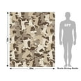 thumbnail image 3 of Rwraps Bushwolf Camouflage Deer Silhouette Matte Vinyl Film Wrap 59in x 8ft Vinyl Vehicle Car Film, 3 of 9
