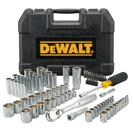 DeWALT DWMT81531 Durable Chrome SAE Quick Release Mechanics Tool Set -