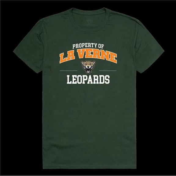 W Republic 517-661-FOR-05 University of La Verne Leopards Property College T-Shirt, Forest Green - 2XL