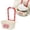Beige, variant on CHENjy Hanging Sink Drain Basket, Faucet Hanging Strainer for Kitchen Waste Collection, Plastic Sink Draining Basket with Quick Drain Holes, Beige