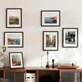 thumbnail image 6 of TACILIP Wall Decor, 1PC 8x10 Inch Photo Frames 5 Colors Wood Frames With Black White Prints For Wall Tabletop Decor Wall-mounted Empty Photo Frames DIY Puzzle Frames, Gifts for Family, 6 of 6
