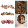 thumbnail image 2 of Unique Bargains 3 Pcs Hair Barrettes Accessories Pink, 2 of 7