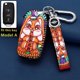 thumbnail image 3 of Funda de cuero para llave de coche para VW Volkswagen Golf 7 MK7 Jetta POLO para Skoda Yeti Superb Rapid Octavia para SEAT Leon Ibiza Funda para llave, 3 of 5