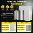 thumbnail image 2 of KFFKFF NEMA Metal Housing, 20 x 16 x 10'' NEMA 4X Metal Electric Casing, IP66 Resistant to Water & Dust, External/Internal Electric Connection Box, Including Mounting Panel, 2 of 9