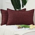thumbnail image 1 of ASWZXCFGV Linen Throw Pillow Covers 22x22 Inch Green Soft Decorative Cushion Cover for Sofa Bedroom Pillow Shell, 1 of 6