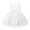 White, variant on Girl Dresses Girl's Sleeveless Butterfly Embroidery Tulle Bowknot Pageant Gown Party Evening Dress Toddler Dress Blue 6 Months-12 Months