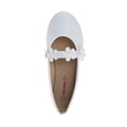 thumbnail image 5 of Kensie Girl  Little and Big Girls Floral Strap Ballet Flat, 5 of 6