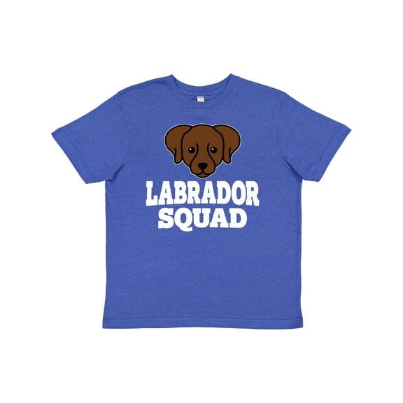 Inktastic Dog Chocolate Labrador Squad Youth T-Shirt