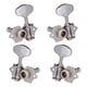 thumbnail image 1 of Clavijas de afinación para ukelele 2L2R Cabezas de Sintonizadores Llaves Piezas de instrumentos Plata Gloria Clavijas de afinación de ukelele, 1 of 9