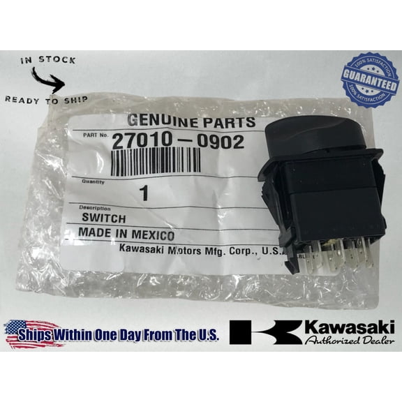 Kawasaki OEM Teryx KRX 1000 KRF1000 4 Four Wheel Drive Switch 27010-0902