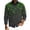 Gray, variant on Men's St. Patrick's Day Shamrock V-Neck Long Sleeve Pullover Sweater Top