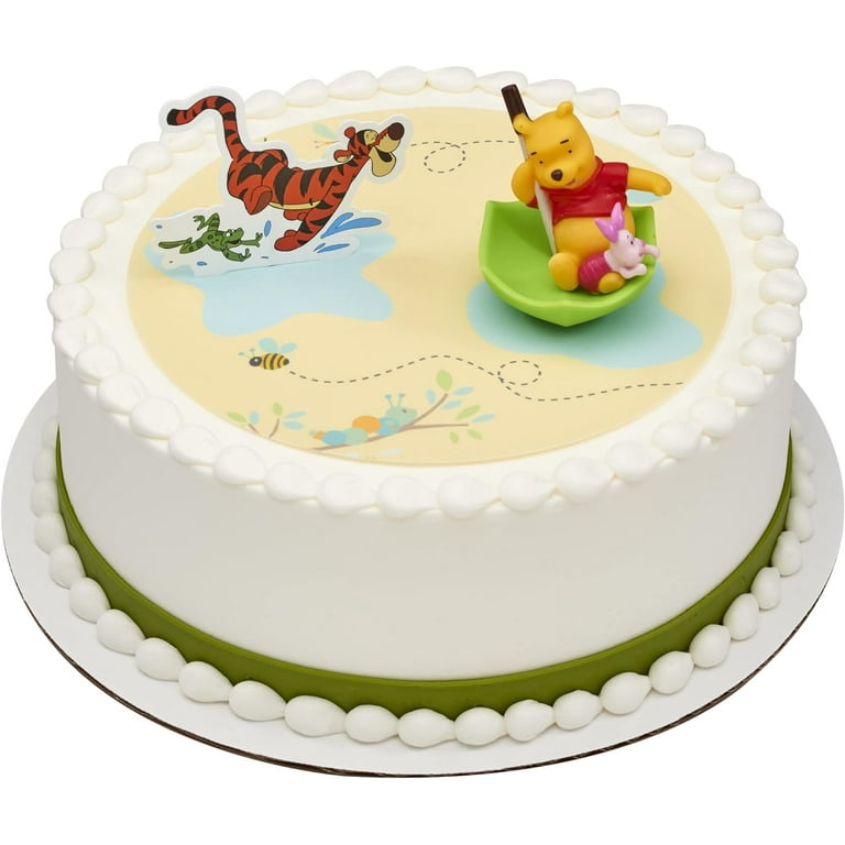 Decopac Winnie the Pooh, Piglet, Tigger - Hunny Raindrops Cake Topper 