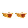 thumbnail image 2 of Maytalsory Yellow Bird Hammock Double-layer Soft And Warm Easy To Install Small Animal Hanging Bed Bird Cage 18*10.5cm 2Set, 2 of 6