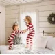 thumbnail image 4 of Ropa de Feliz Año Nuevo 2025 Conjunto de pijamas a juego para madre, padre e hijos para familia/parejas Pijamas navideños suaves Look familiar, 4 of 5