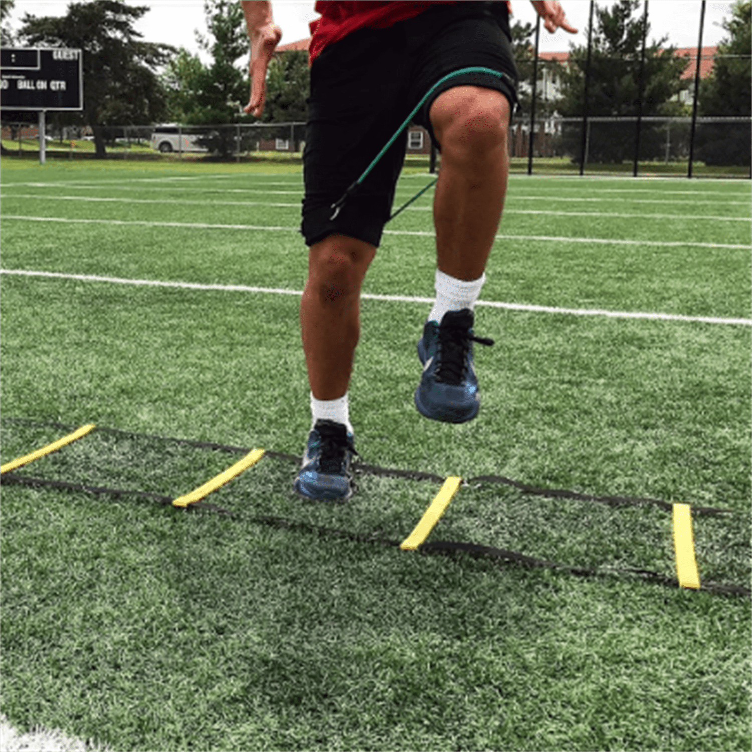 Speed and Strength Leg Resistance Bands | Includes Speed 101 and Agility FX Digital Training Programs - Sizes for Youth, Intermediate, and Advanced Athletes