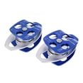 thumbnail image 1 of Polea doble de 2 piezas 32KN para arbolista de escalada de árbol Sunnimix Azul, 1 of 7