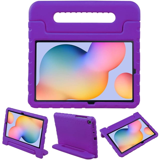 Paquete de Mica Hidrogel Funda para Galaxy Tab S6 lite Agarradera Morada