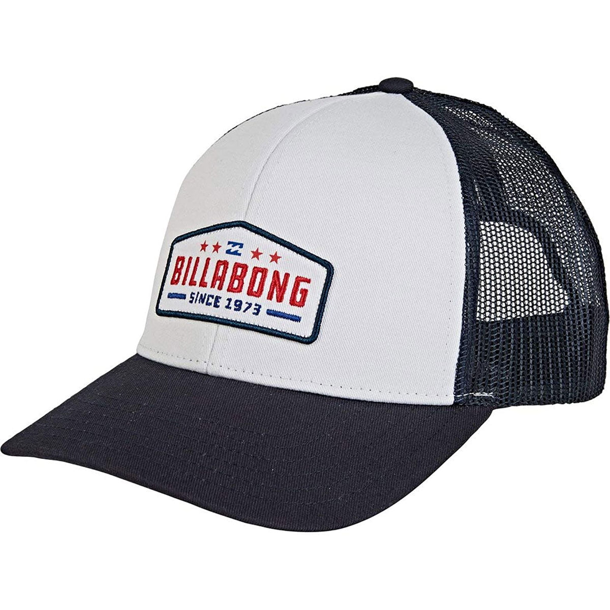Billabong Mens Walled Adjustable Mesh Back Trucker Hat 