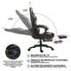 thumbnail image 3 of Silla Gamer Pro Dowinx | Ergonómica, Reclinable 180°, Masaje Lumbar USB, Reposapiés Retráctil, Ajustable | Cuero Sintético Premium, 3 of 10