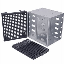 3.5'' to 5.25''drive bay computer adapter mounting bracket USB hub hard
