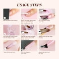 thumbnail image 6 of Saviland Acrylic Nail Kit - 3 Colors Clear/Pink/Nudes Acrylic Powder and Liquid Set with Monomer Acrylic Liquid, Acrylic Nail Brush and Nail Forms for Beginner, 6 of 9