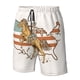 thumbnail image 4 of Balery Vintage Wild West Cowboy Traje de Baño Estilo Hawaiano para Hombre, Shorts de Secado Rápido con Bolsillos-Medium, 4 of 6