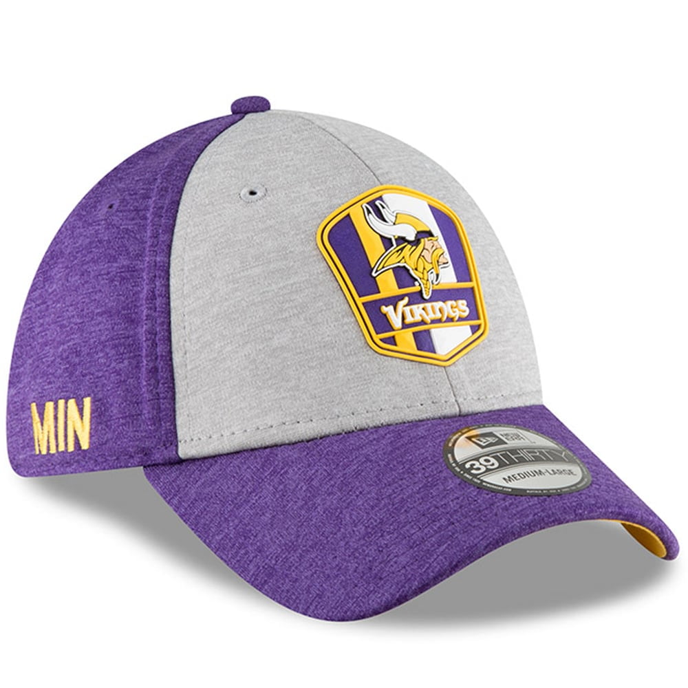 Men's New Era Heather Gray/Purple 