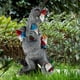 thumbnail image 5 of Muyoka Adorno de jardín resina dinosaurio comiendo gnomos figuritas decorativas dinosaurio comiendo gnomos estatua resistente a la intemperie lindo dinosaurio comiendo gnomos escultura para jardín cés Muyoka Hogar, 5 of 7