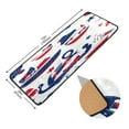 thumbnail image 3 of Nautical Pattern Long Area Rug 72" x 24" Non-Slip Polyester with Cotton Padding, 3 of 7