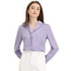 thumbnail image 1 of Top de manlarcon cuello camisero y botones pamujer Morado claro L, 1 of 6