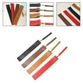 thumbnail image 2 of Leather Drumstick Bag Case Drumsticks Storage Bag Equipment Protection Storage Light Brown, 2 of 10