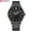 Black, variant on Stainless Steel Watch – Vintage Look, Quartz Accuracy, Waterproof Build for Men