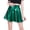Green, variant on sunsanly High-Waist Bright Color Mini Skirt Women Nightclub Stage Show Skater Skirt Streetwear