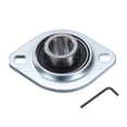 thumbnail image 4 of Cojinete montado en brida de 3/4" de diámetro SBPFL204-12, alojamiento de acero prensado, cojinete de dos tornillos, con una llave, 4 of 5