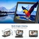 thumbnail image 5 of Reproductor de DVD portátil SQQBZZ de 12,5" con pantalla giratoria USB y SD, 5 of 6