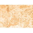 thumbnail image 1 of Ahgly Company Indoor Rectangle Abstract Orange Contemporary Area Rugs, 4' x 6', 1 of 1