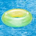 thumbnail image 6 of Bluescape Green Yellow Gem Sparkle Inflatable Tube Pool Float, for Kids & Adults, Age 9 & up, Unisex, 6 of 6