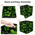 thumbnail image 4 of Saint Patrick's Day Foldable Organizer Bins Storage Containers Storage Bin with Handle, 10.8"x10.5"x10.6", Large Capacity, 4 of 6