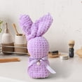 thumbnail image 3 of Tauxra Soft Cute Rabbit Shape Absorbent Fiber Bath Towel With Beads 29.5x13.8 Inches For Kids Party Favors, 3 of 6