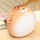 thumbnail image 1 of Lindo muñeco de gato, huevo, muñeco de gato, muñeco de peluche en la cama, almohada de gran tamaño, muñeco de tela, 1 of 6