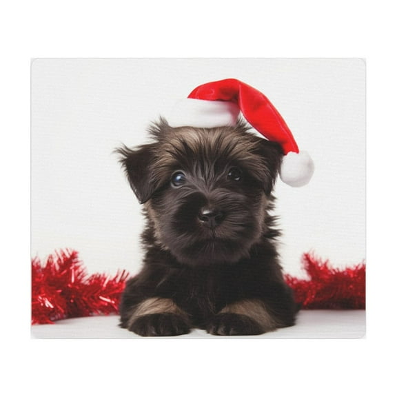 DistinctInk Mouse Pad - Skye Terrier Puppy - 1/4 inch Foam Rubber, Non-Slip