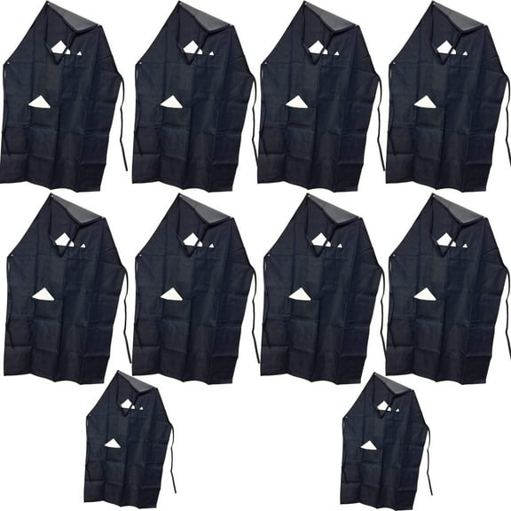 GSC International APBC30-10 Blue Denim Apron, Pack of 10