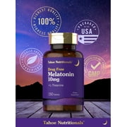 Melatonin 10mg | 150 Tablets | with L theanine | For Men and Women | by Tahoe Nutritionals